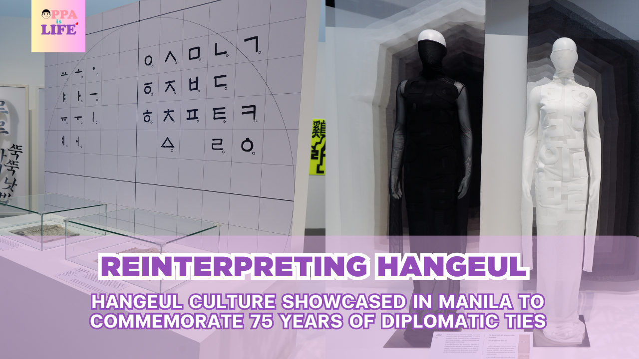 Korean Cultural Center Exhibit Reinterpreting Hangeul in the Modern Era