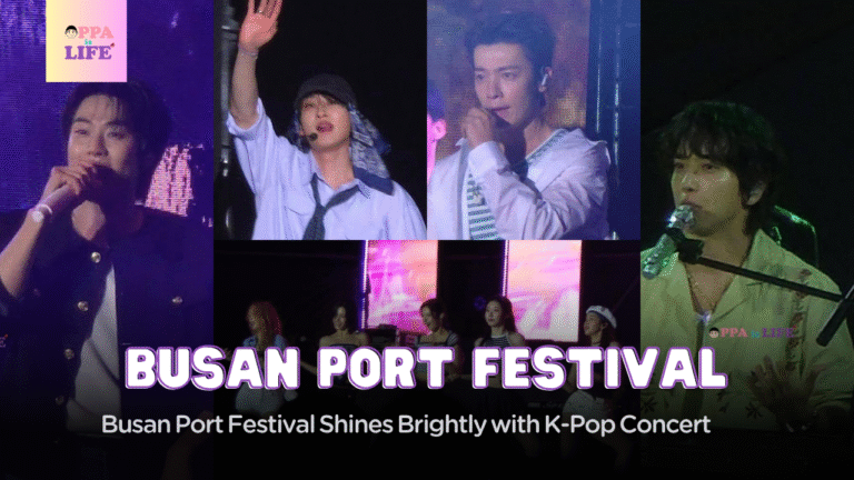 Busan Port Festival Shines Brightly with K-Pop Concert and Fireworks Event