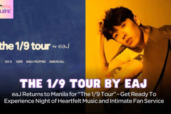 eaJ Returns to Manila for “The 1/9 Tour” – Get Ready To Experience Night of Heartfelt Music and Intimate Fan Service