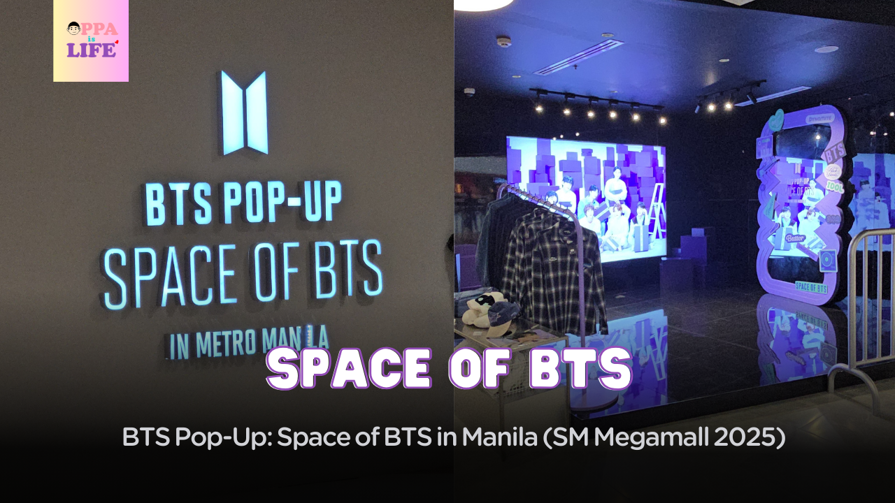 BTS Pop Up Space Of BTS in Metro Manila SM Megamall